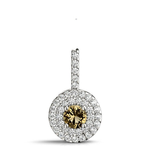 Halo Diamond Pendant