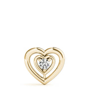 14K Yellow Gold 1/2 ct tw Solitaire Diamond Pendant
