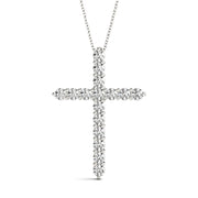 18K White Gold 1/6 ct tw Fashion Diamond Pendant
