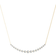 14K Yellow Gold 1 ct tw Fashion Diamond Pendant