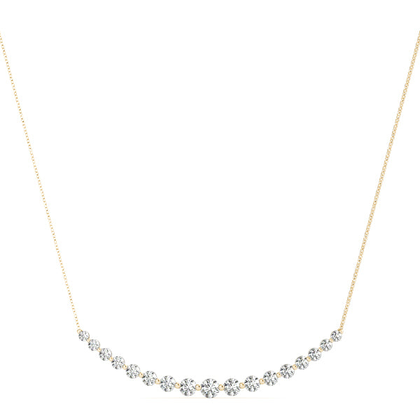 14K Yellow Gold 1 ct tw Fashion Diamond Pendant