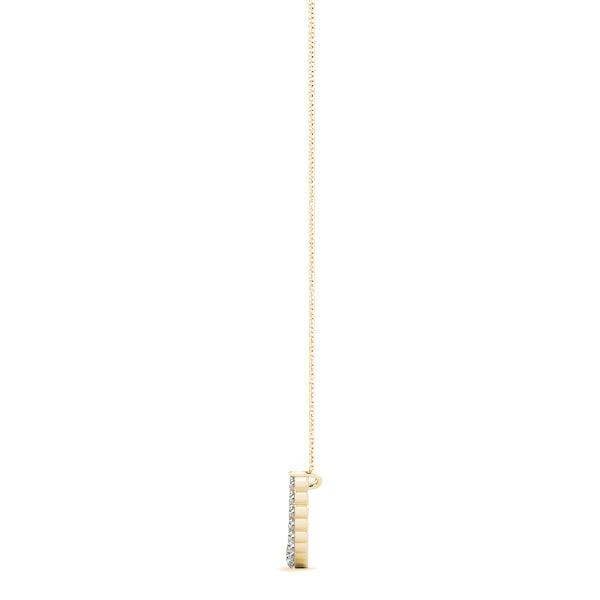 18K Yellow Gold 1 ct tw Fashion Diamond Pendant