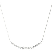 14K White Gold 1 ct tw Fashion Diamond Pendant