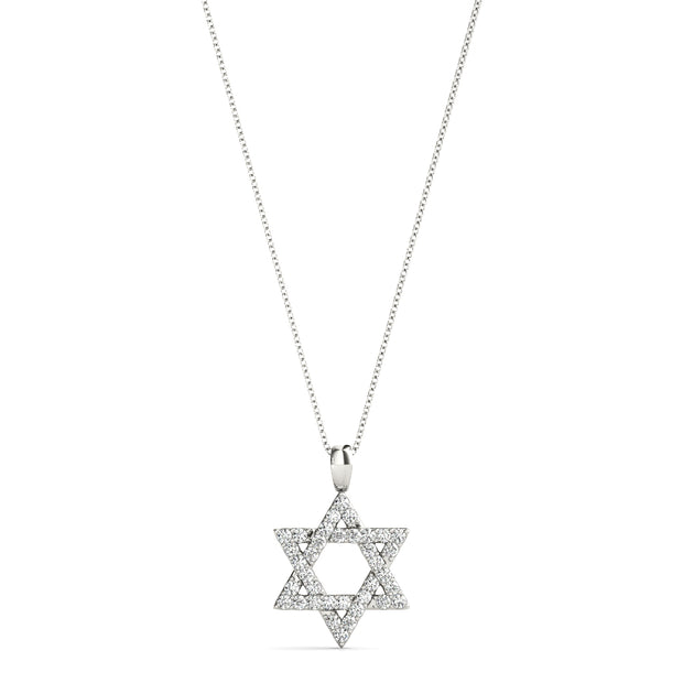 Platinum 1/10 ct tw Fashion Diamond Pendant