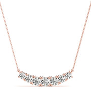 14K Rose Gold 7/8 ct tw Fashion Diamond Pendant