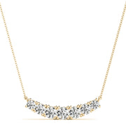18K Yellow Gold 7/8 ct tw Fashion Diamond Pendant