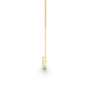 14K Yellow Gold 1 CT Diamond Engagement Ring
