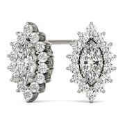 Halo Diamond Earring