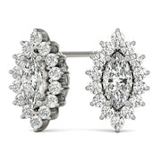 Halo Diamond Earring