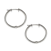 Platinum 1/3 ct tw Fashion Diamond Earring