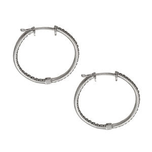 Platinum 1/3 ct tw Fashion Diamond Earring