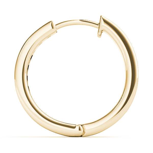 18K Yellow Gold 1/2 ct tw Fashion Diamond Earring