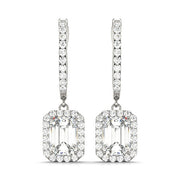 Halo Diamond Earring