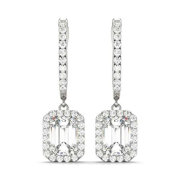 Halo Diamond Earring