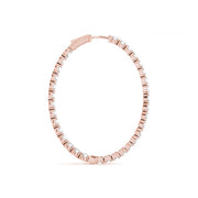 18K Rose Gold 1 ct tw Fashion Diamond Earring