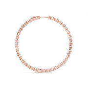 14K Rose Gold 1/2 ct tw Fashion Diamond Earring