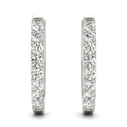 Platinum 1/10 ct tw Fashion Diamond Earring