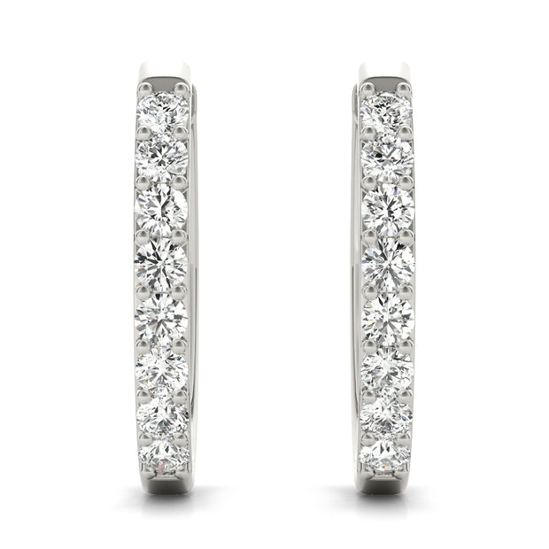 Platinum 1/10 ct tw Fashion Diamond Earring