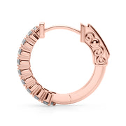 18K Rose Gold 3/8 ct tw New Style Diamond Earring