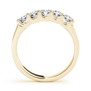 14K Yellow Gold 3/4 ct tw Diamond Wedding Ring