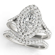 Halo Diamond Engagement Ring