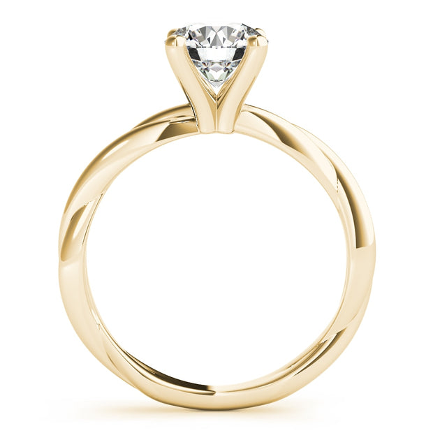 14K Yellow Gold 1 ct tw Fashion Diamond Engagement Ring