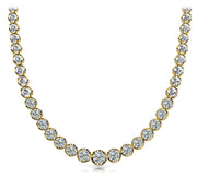 14K Yellow Gold 10 ct tw Fashion Diamond Necklace