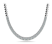 14K White Gold 2 ct tw Fashion Diamond Necklace