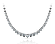 14K White Gold 2 ct tw Fashion Diamond Necklace