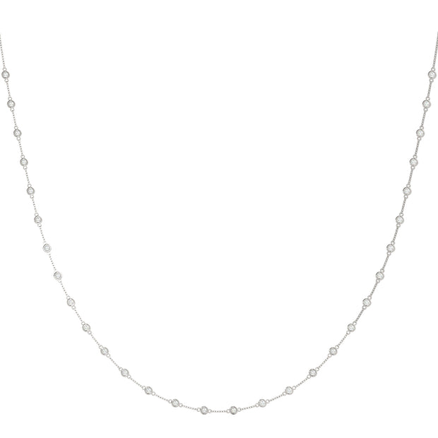 Platinum 1 1/5 ct tw Fashion Diamond Necklace