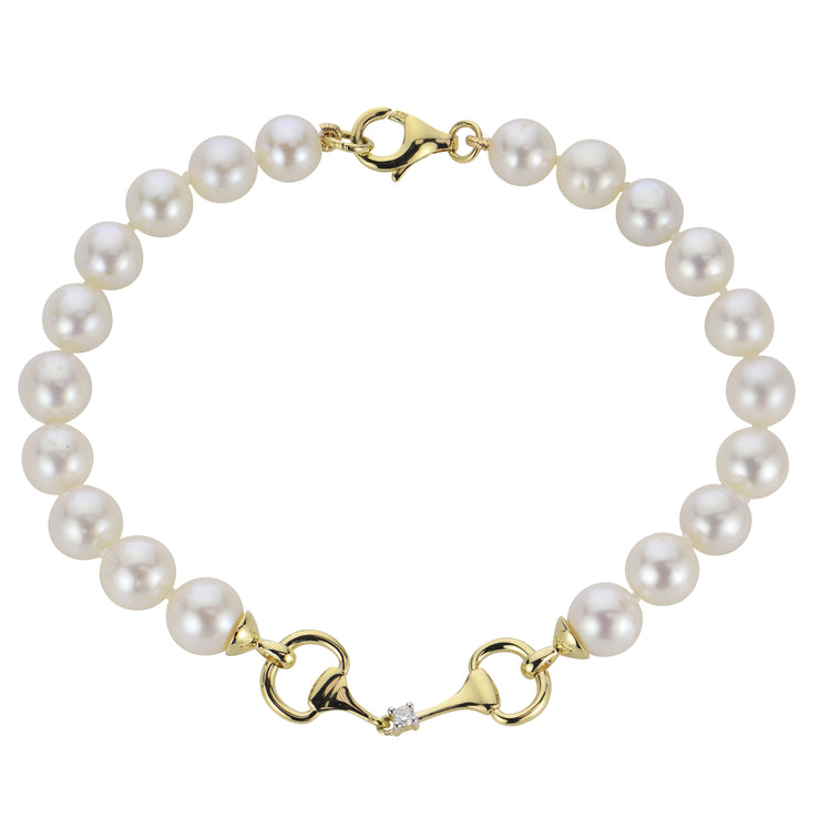 Sterling Silver Freshwater Pearl Bracelet