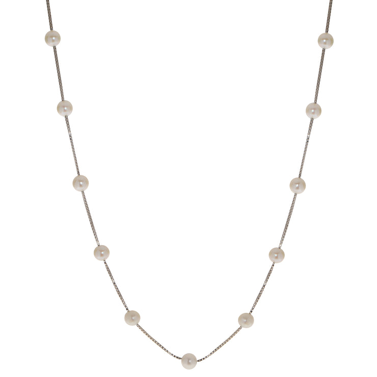 Sterling Silver Freshwater Pearl Necklace