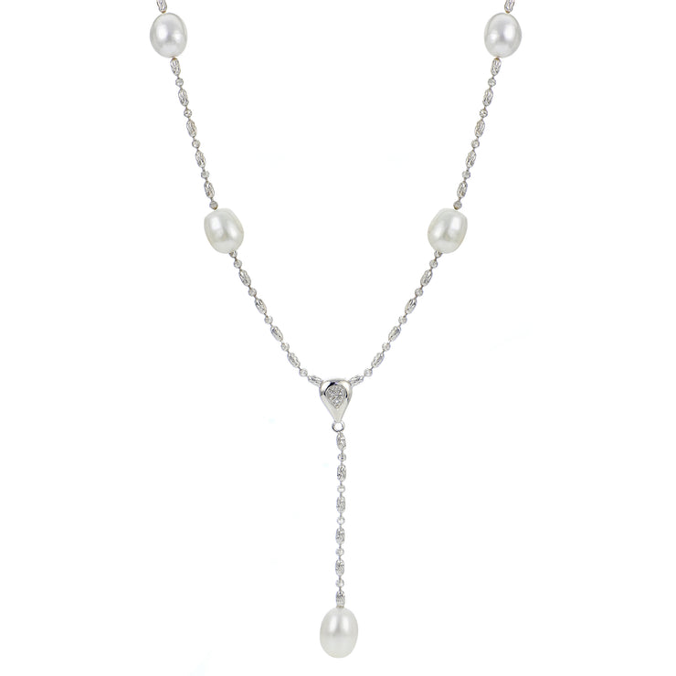 Sterling Silver Freshwater Pearl Necklace