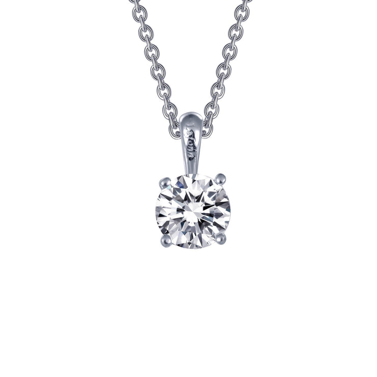 1 CTW Solitaire Necklace