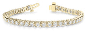 14K Yellow Gold 3/4 ct tw Fashion Diamond Bracelet