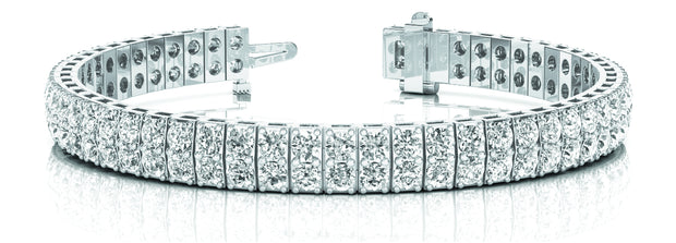 Platinum 15 ct tw Fashion Diamond Bracelet