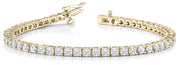 14K Yellow Gold 10 3/8 ct tw Fashion Diamond Bracelet