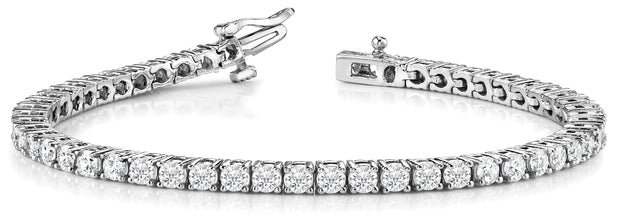Platinum 10 3/8 ct tw Fashion Diamond Bracelet