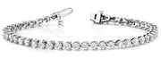 18K White Gold 10 1/5 ct tw Fashion Diamond Bracelet