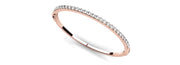 18K Rose Gold 1 ct tw Fashion Diamond Bracelet