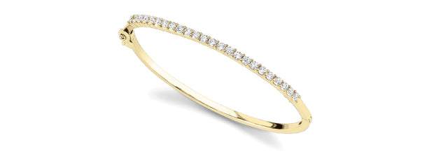 14K Yellow Gold 1 ct tw Fashion Diamond Bracelet