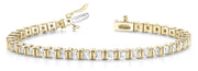 18K Yellow Gold 3 1/5 ct tw Fashion Diamond Bracelet