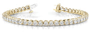18K Yellow Gold 11 1/5 ct tw Fashion Diamond Bracelet
