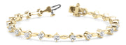 14K Yellow Gold 1 ct tw Fashion Diamond Bracelet