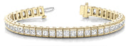 18K Yellow Gold 8 1/6 ct tw Fashion Diamond Bracelet