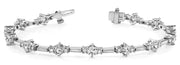 Platinum 1 1/2 ct tw Fashion Diamond Bracelet