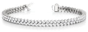 Platinum 4 ct tw Fashion Diamond Bracelet