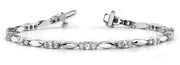 Platinum 1 ct tw Fashion Diamond Bracelet