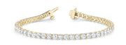 14K Yellow Gold 9 7/8 ct tw Fashion Diamond Bracelet