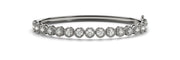 14K White Gold 5/8 ct tw Fashion Diamond Bracelet